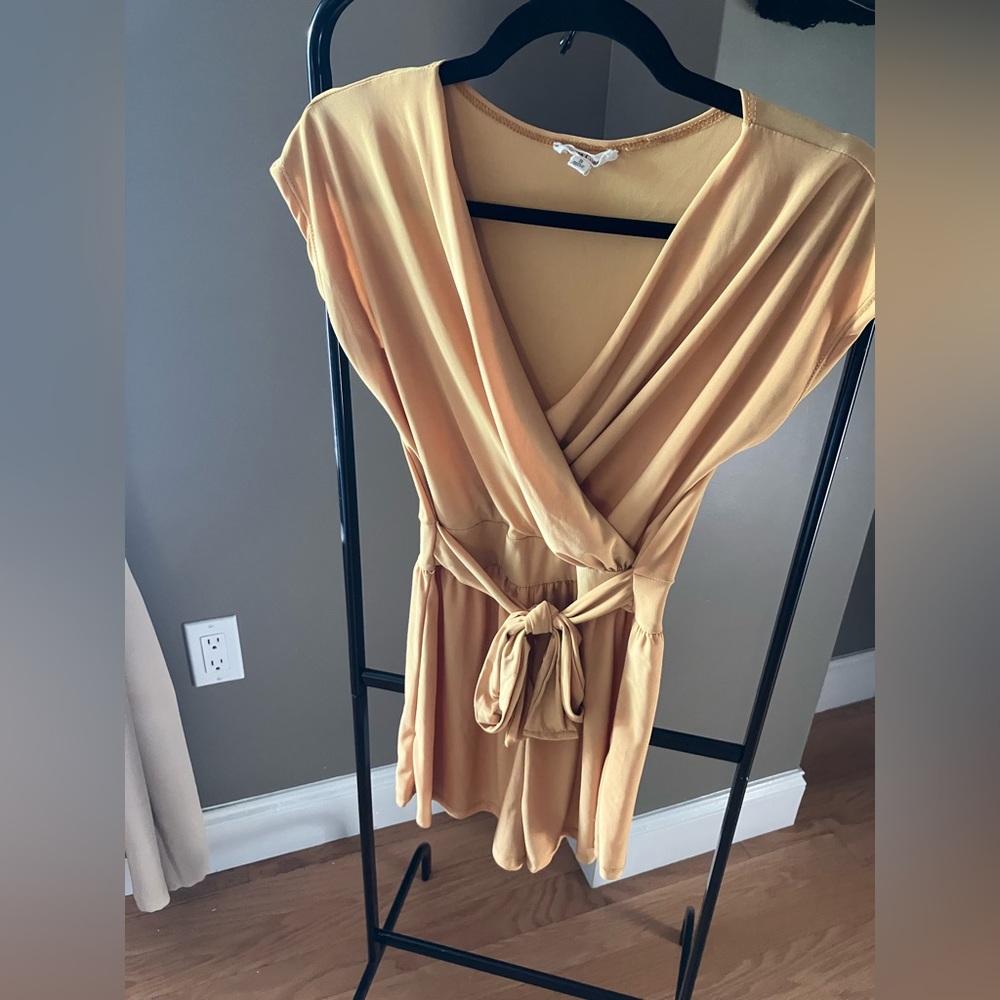 ROLLA COSTER MUSTARD YELLOW ROMPER